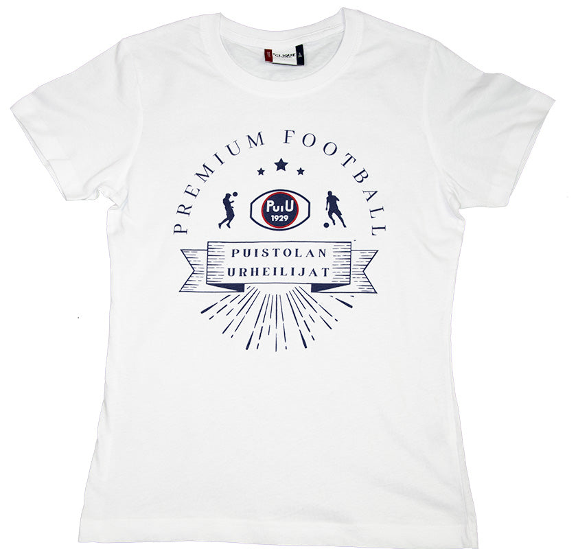 PuiU Premium Football t-paita, naisille/tytöille